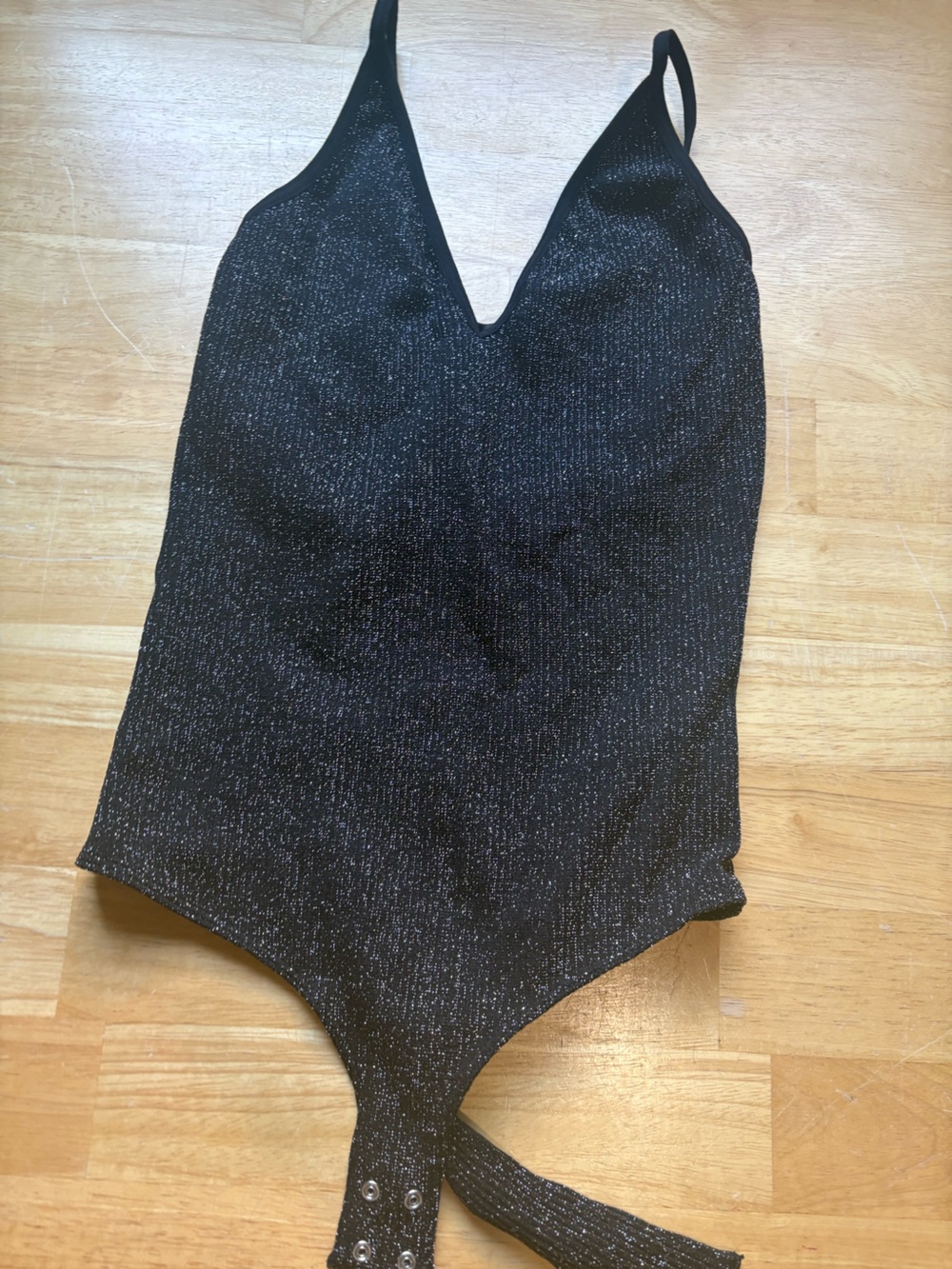 Sparkle Black body suit